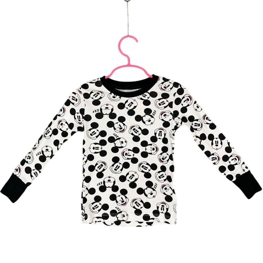 Disney Mickey Mouse Shirt XS Youth Kids Retro Amazon Essentials Long‎ Sleeve